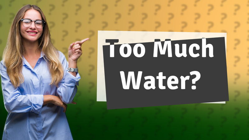 Too Much Water?