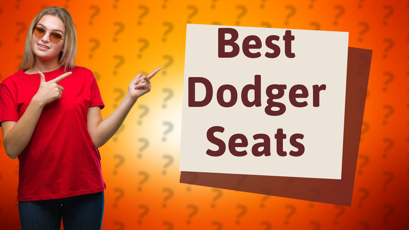 Best Dodger Seats