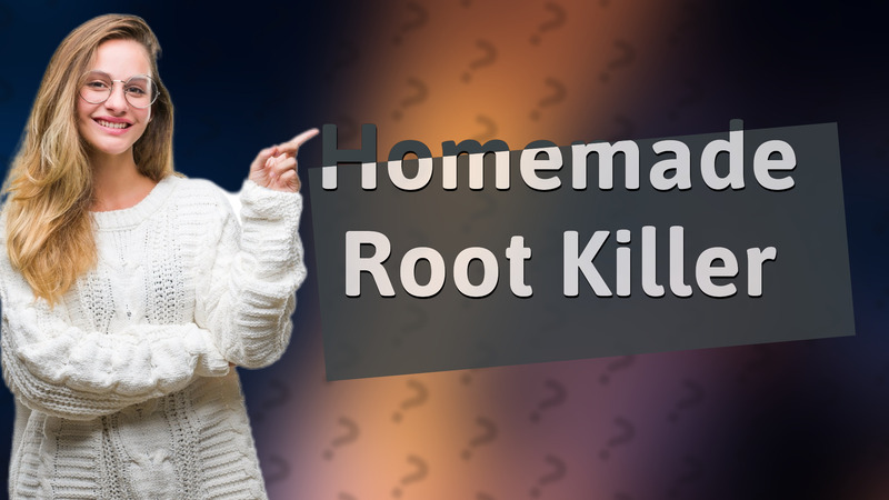 Homemade Root Killer