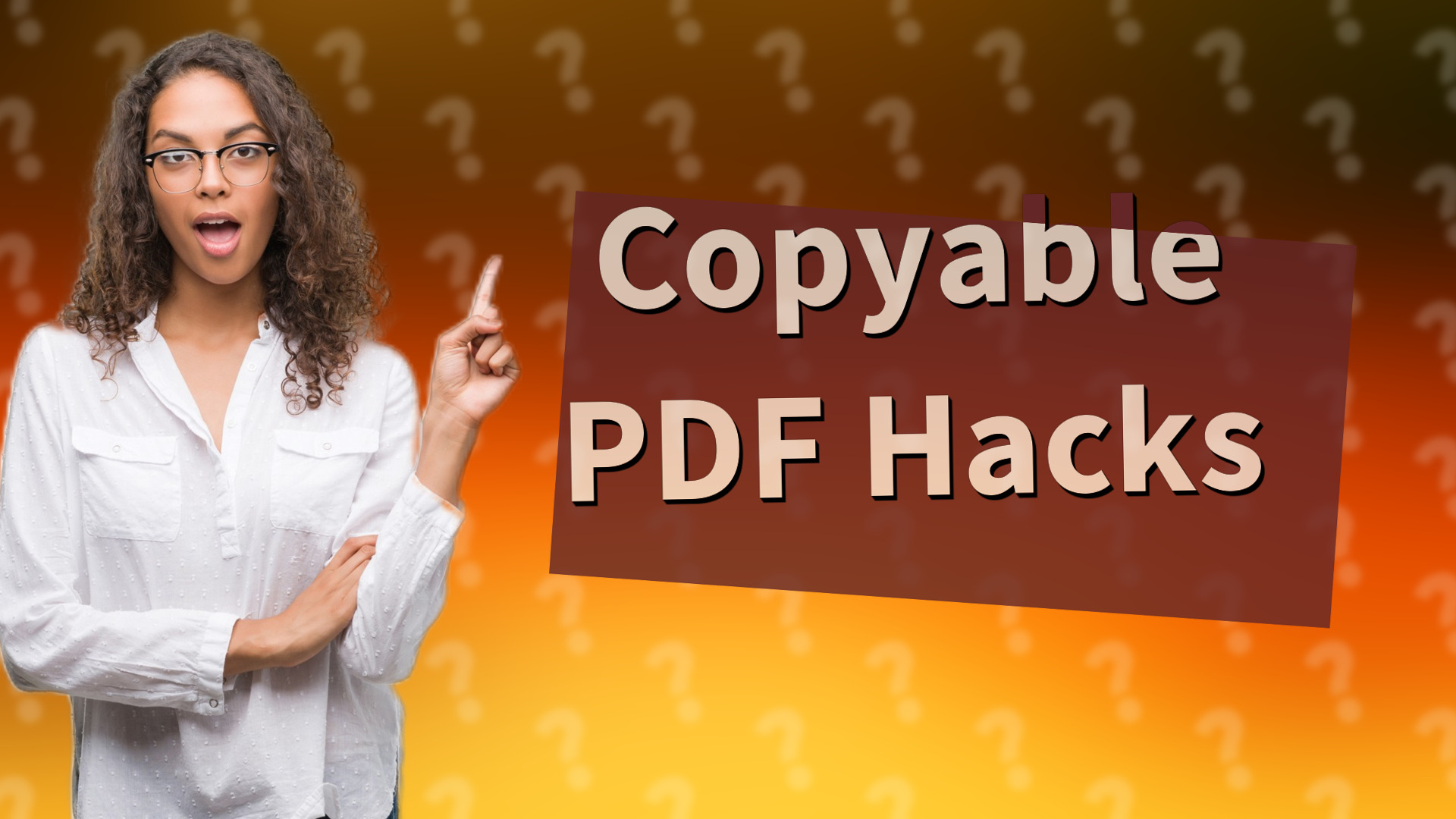 Copyable PDF Hacks