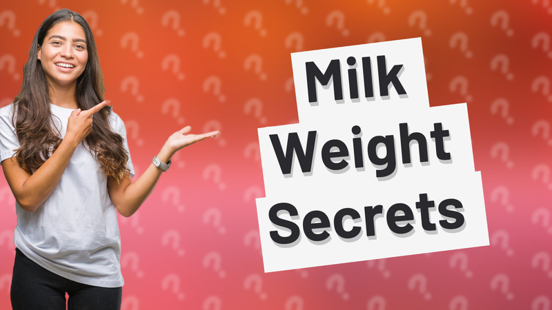Milk Weight Secrets