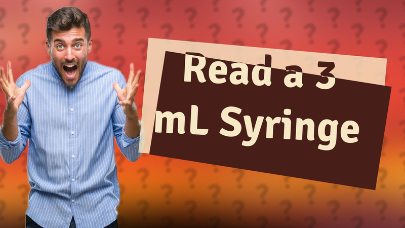 Read a 3 mL Syringe