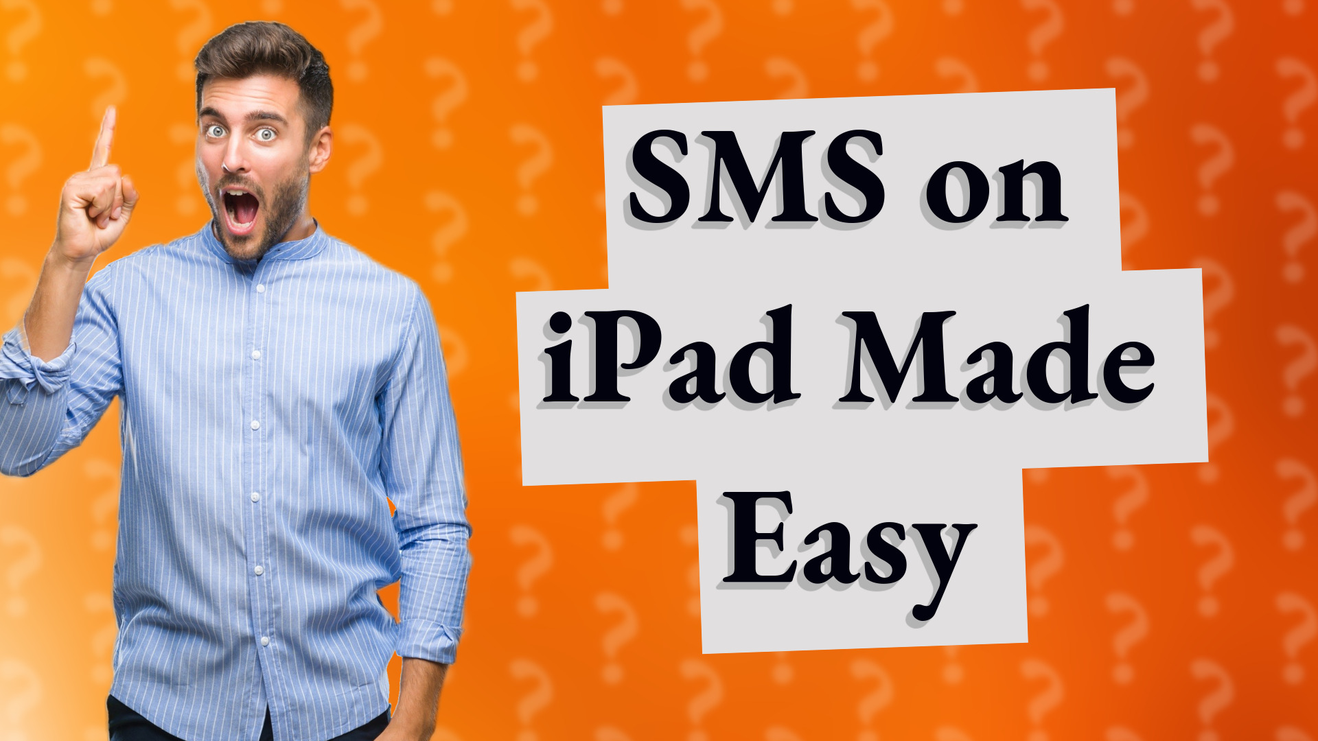 SMS on iPad Made Easy
