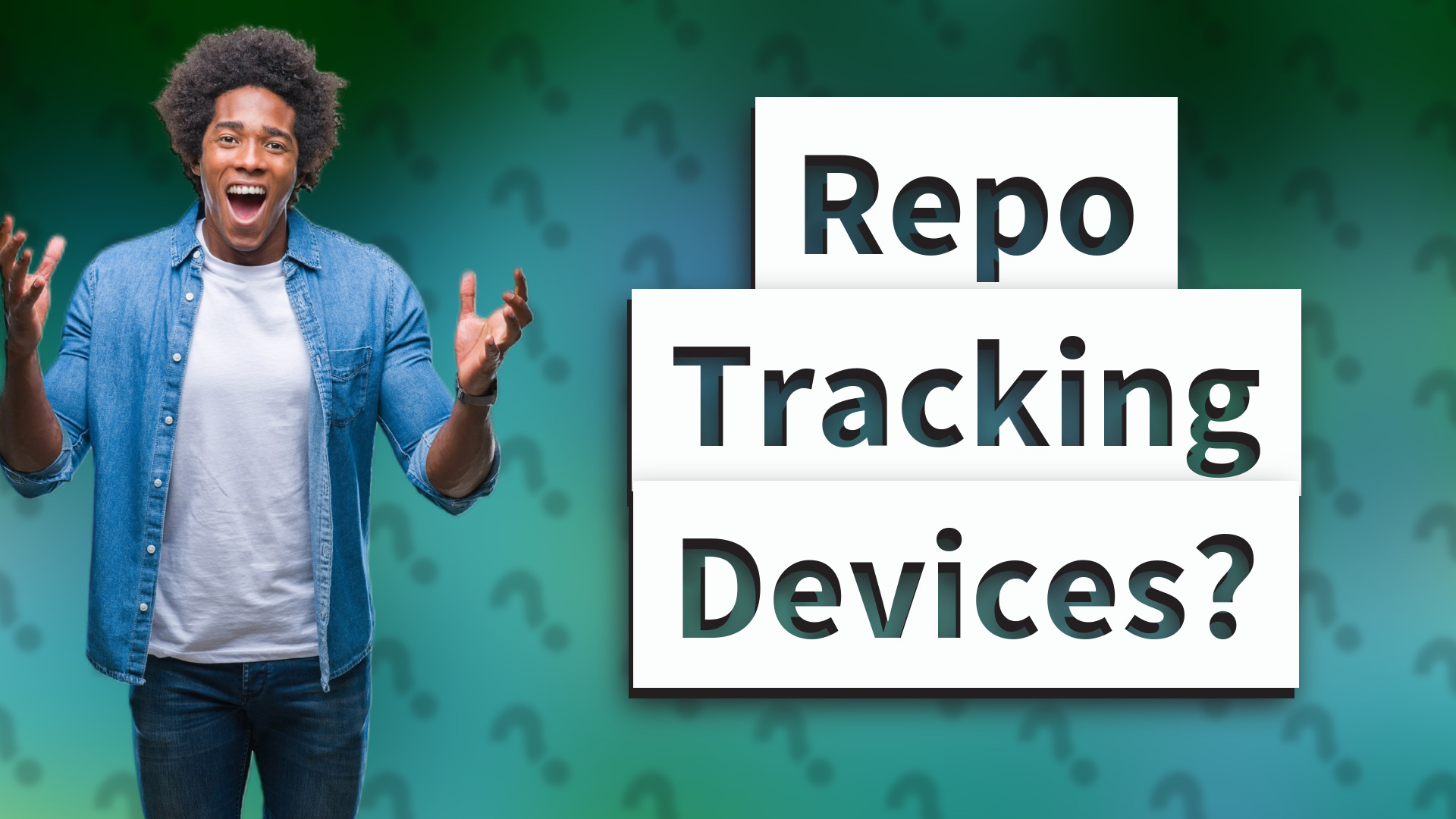 Repo Tracking Devices?