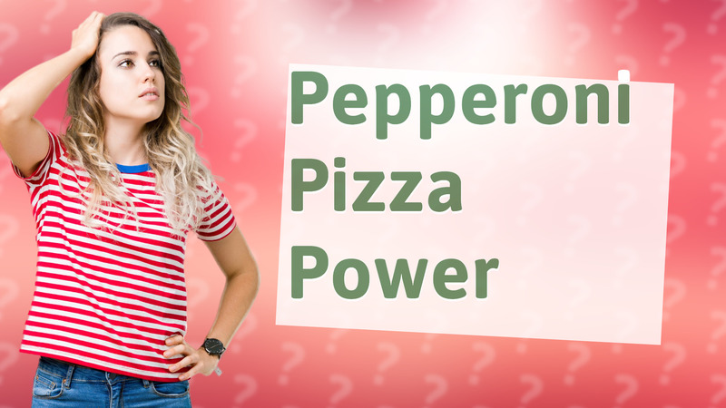 Pepperoni Pizza Power