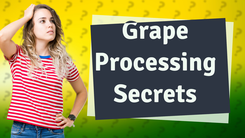 Grape Processing Secrets