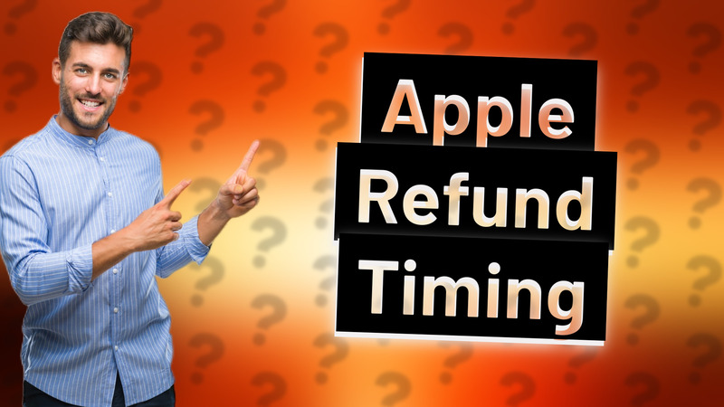 Apple Refund Timing