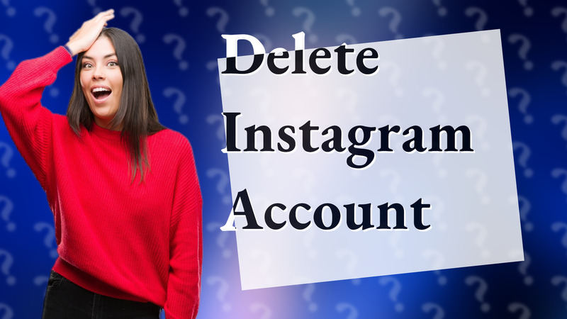 Delete Instagram Account