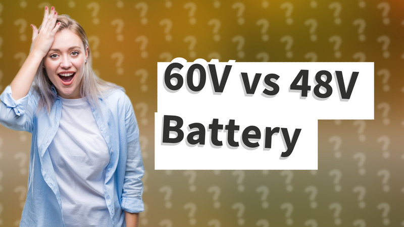 60V vs 48V Battery
