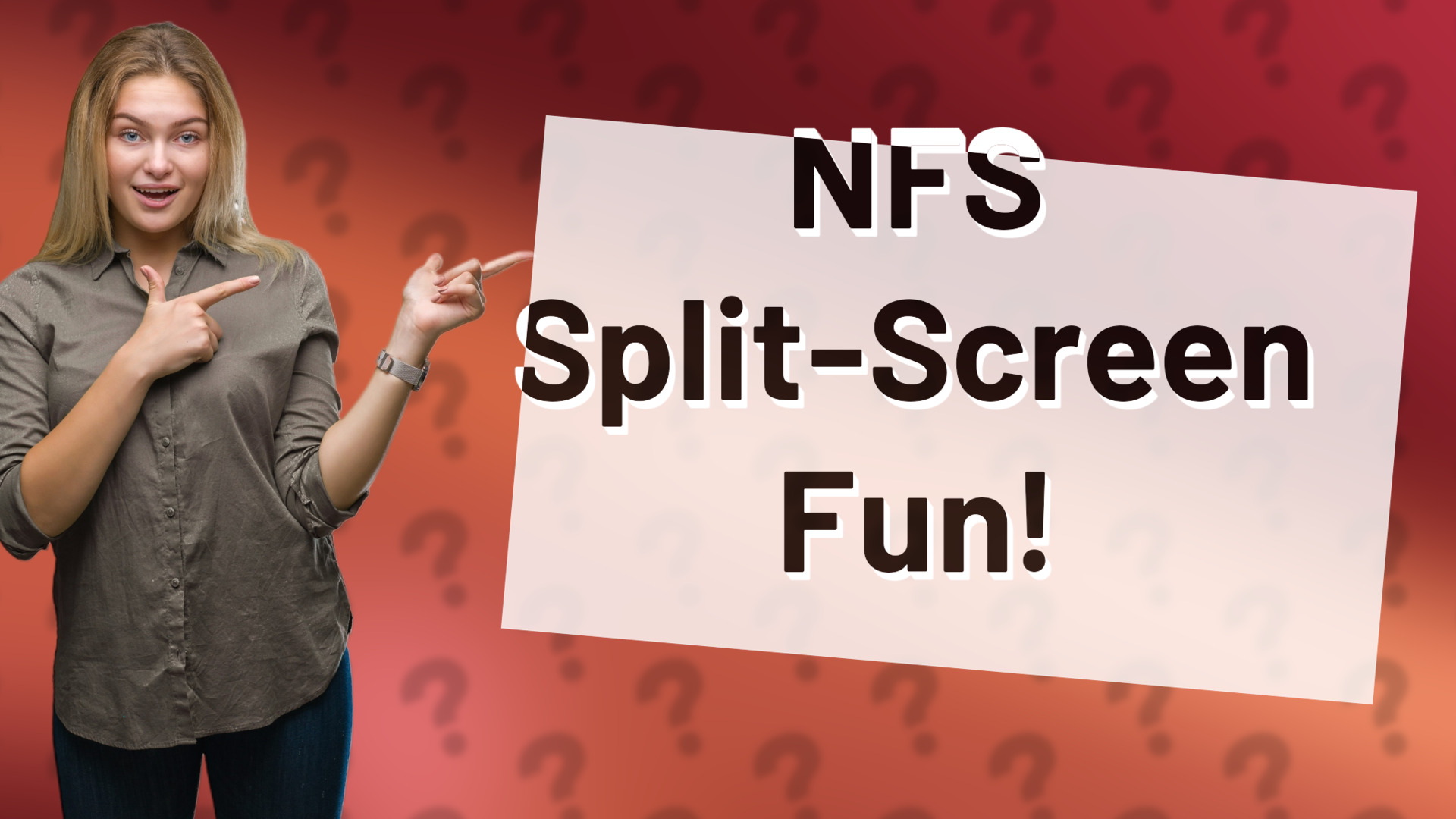 NFS Split-Screen Fun!