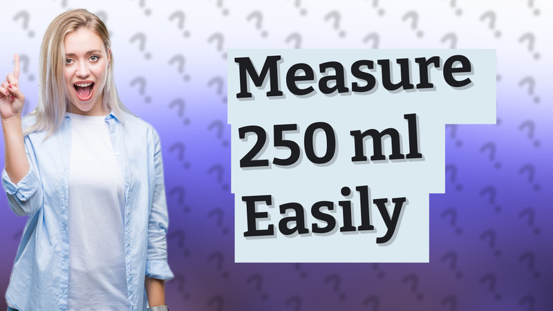 Measure 250 ml Easily
