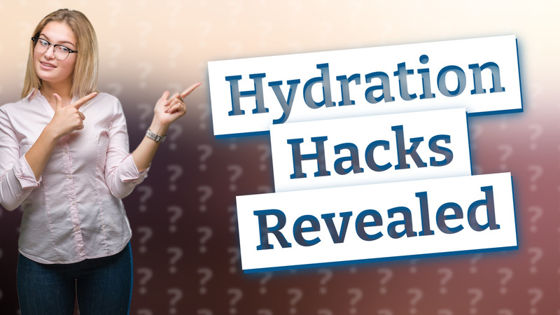 Hydration Hacks Revealed