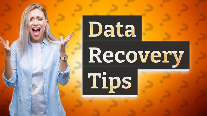 Data Recovery Tips