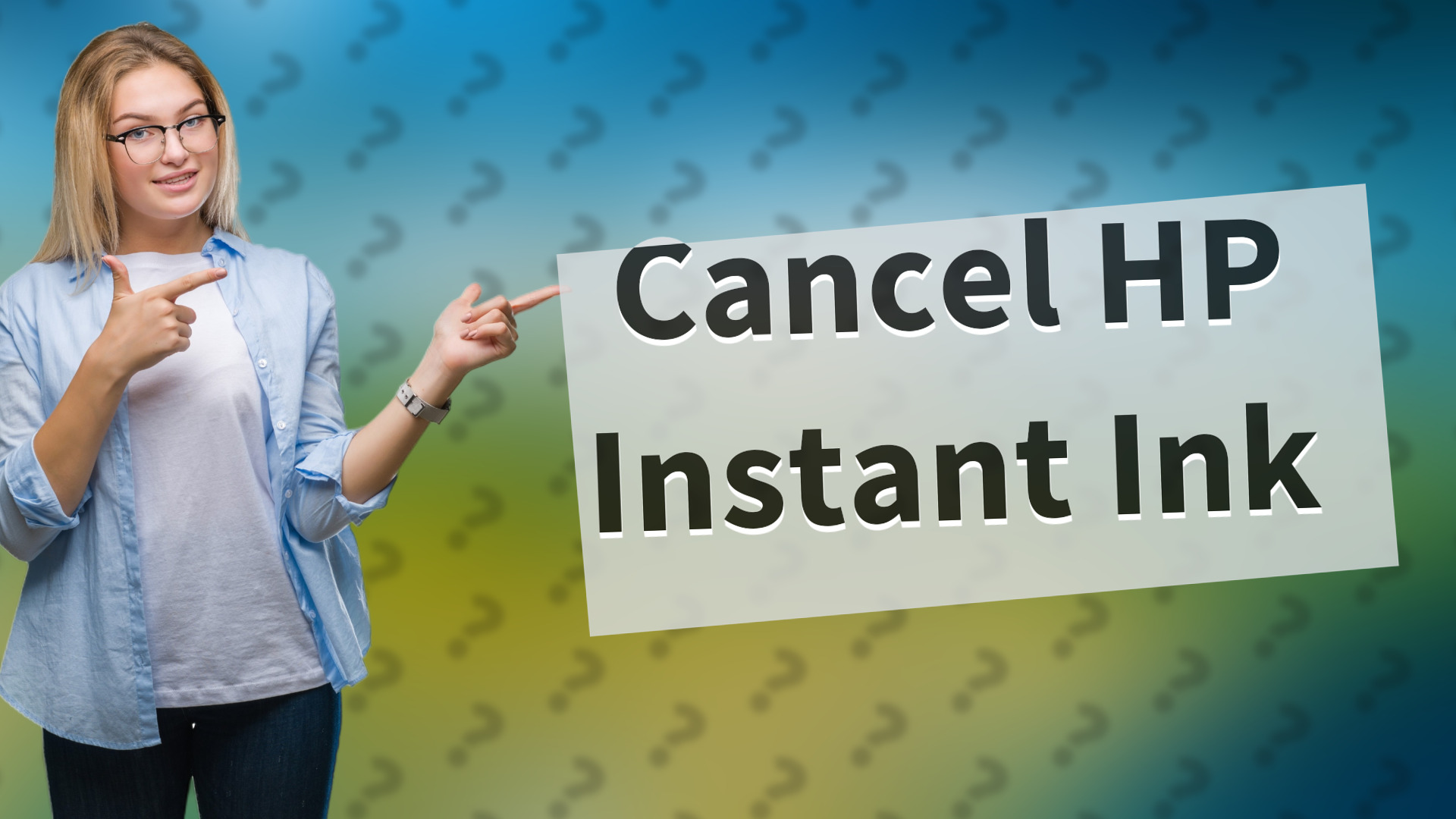 Cancel HP Instant Ink