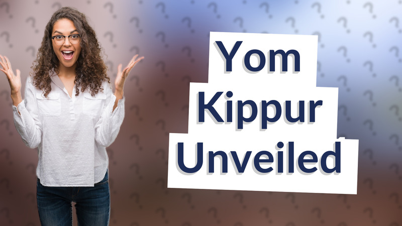 Yom Kippur Unveiled