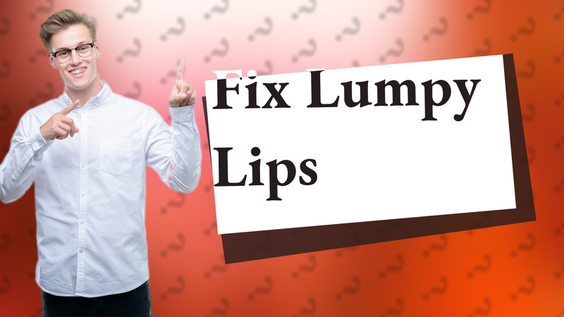 Fix Lumpy Lips