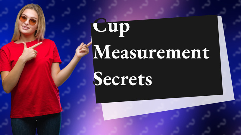 Cup Measurement Secrets