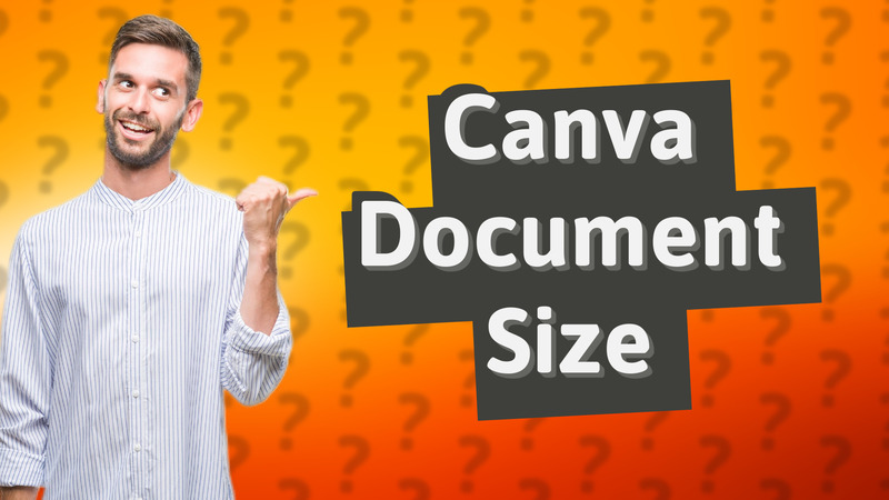 Canva Document Size