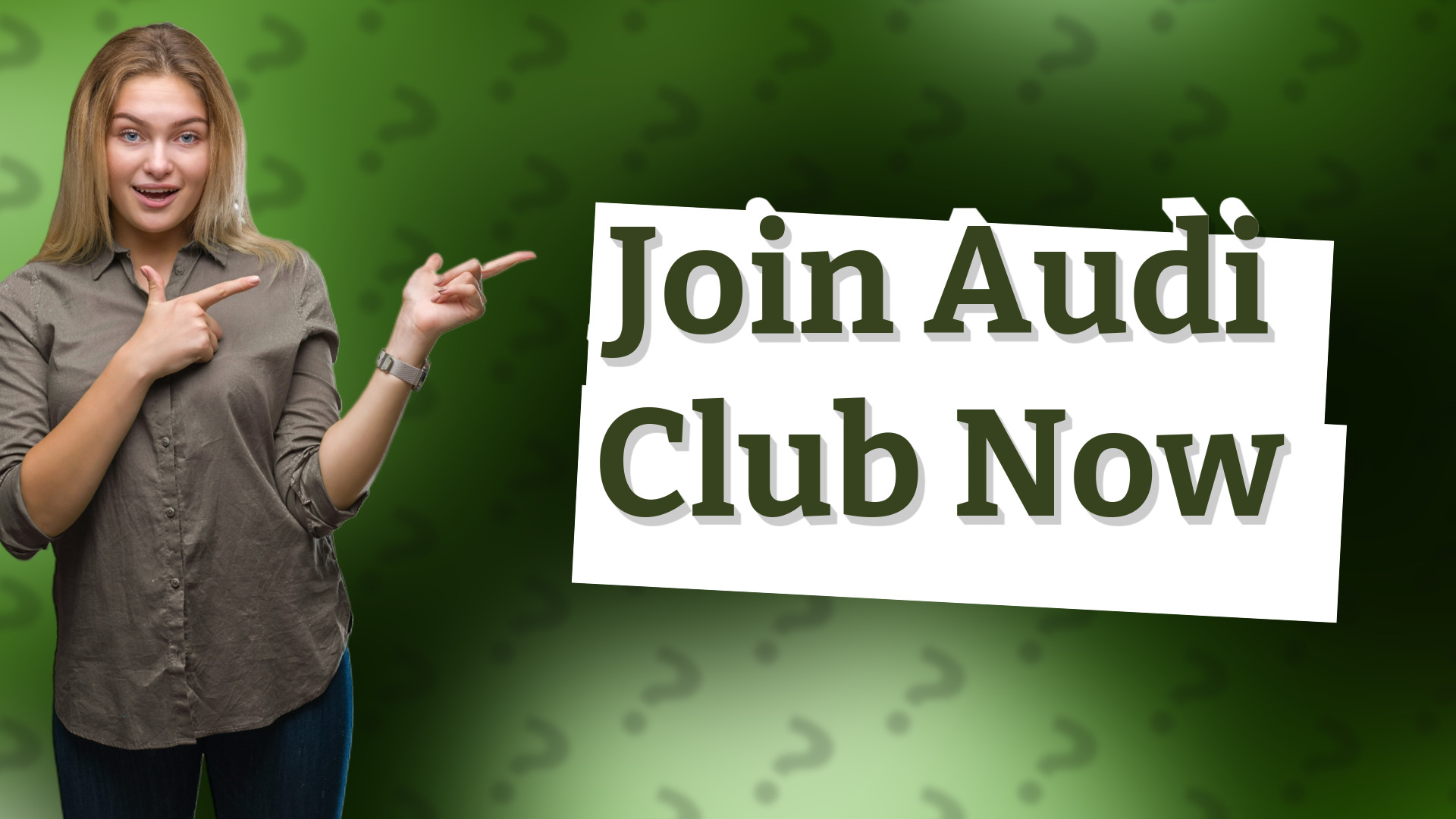 Join Audi Club Now
