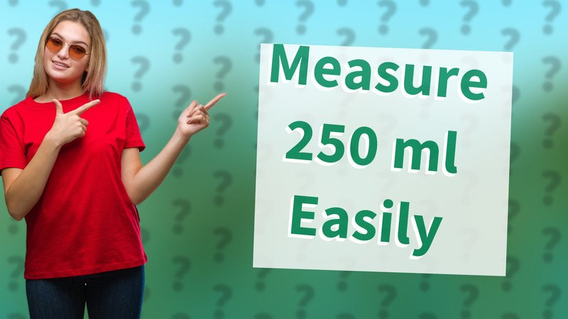 Measure 250 ml Easily