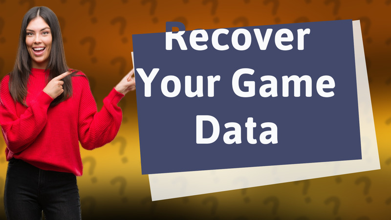 Recover Your Game Data