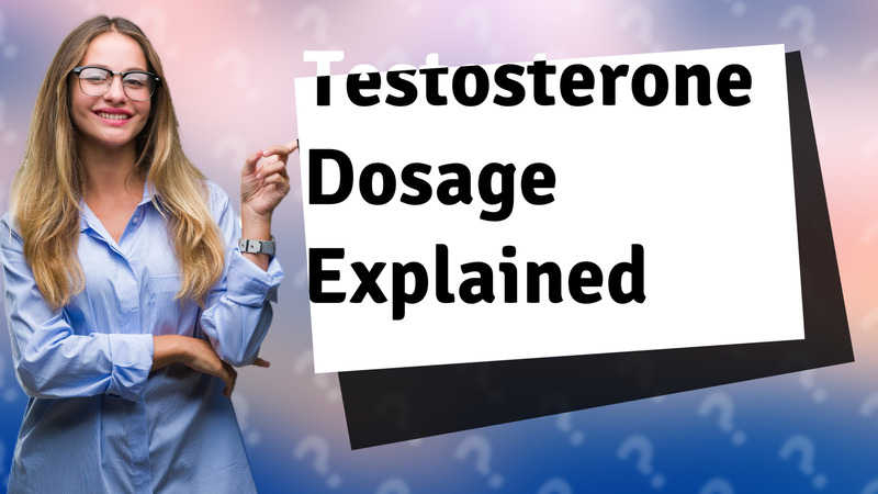 Testosterone Dosage Explained
