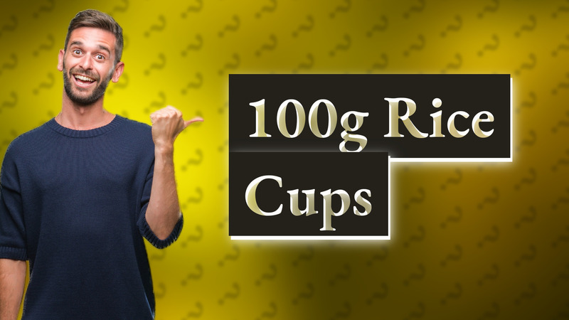 100g Rice Cups