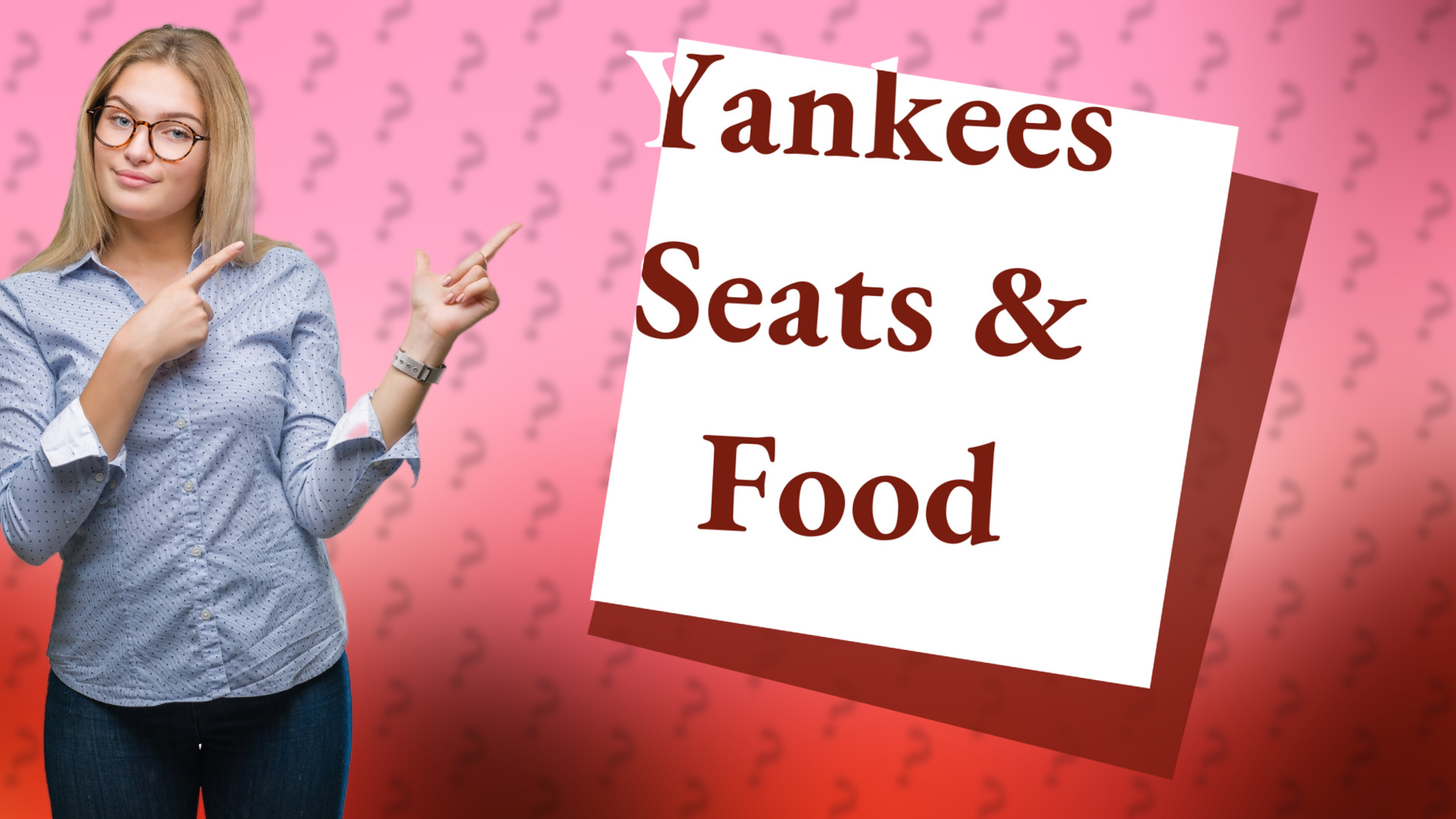 Yankees Seats & Food