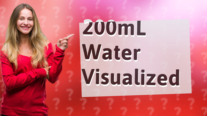 200mL Water Visualized