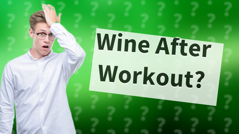 Wine After Workout?