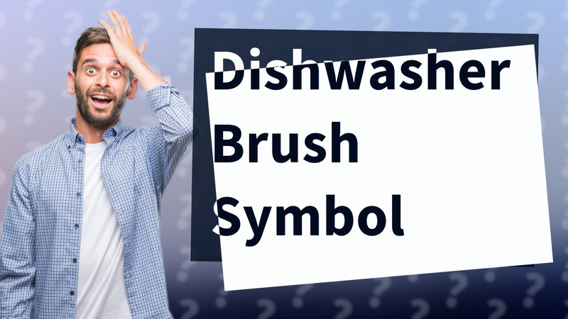 Dishwasher Brush Symbol
