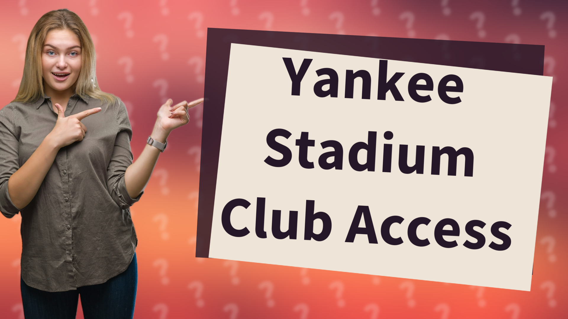 Yankee Stadium Club Access