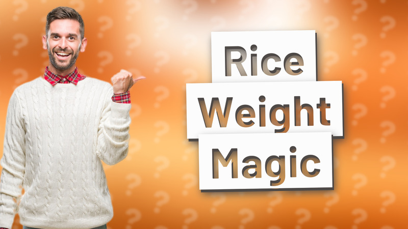 Rice Weight Magic