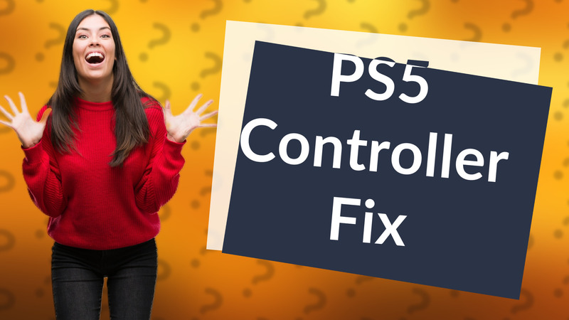 PS5 Controller Fix