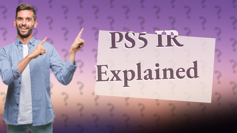 PS5 IR Explained