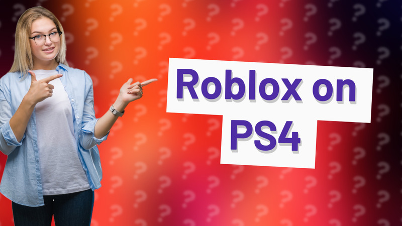 Roblox on PS4