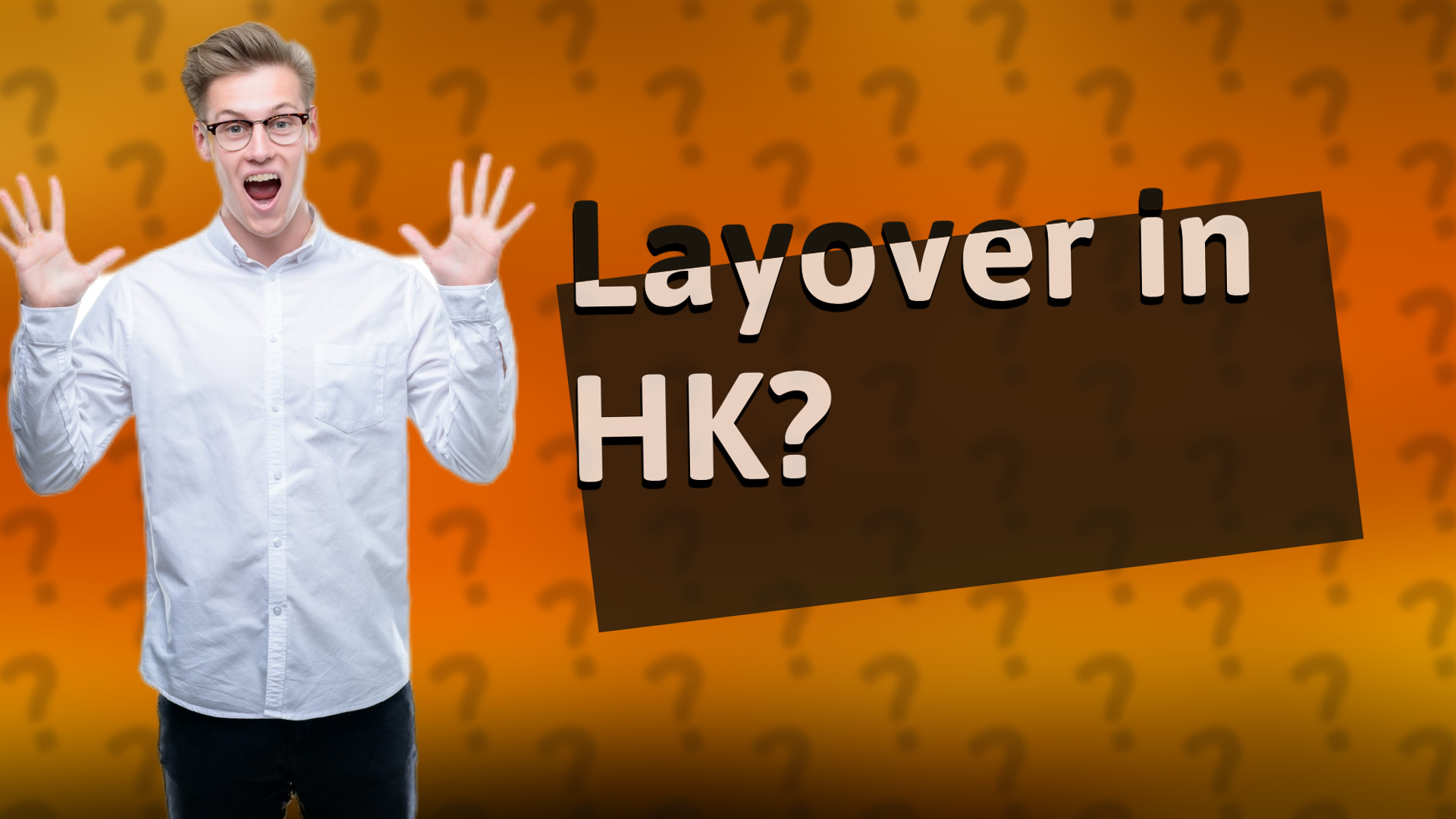 Layover in HK?