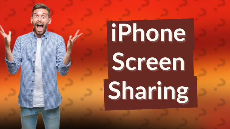 iPhone Screen Sharing