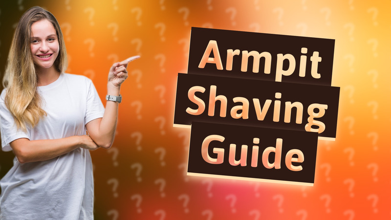 Armpit Shaving Guide