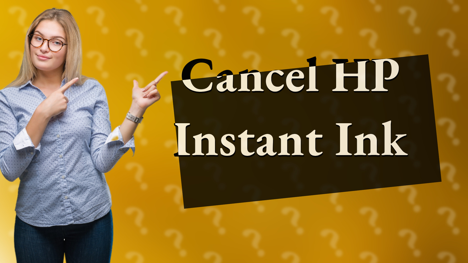Cancel HP Instant Ink