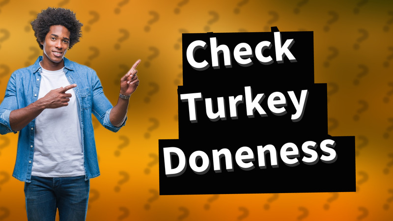 Check Turkey Doneness