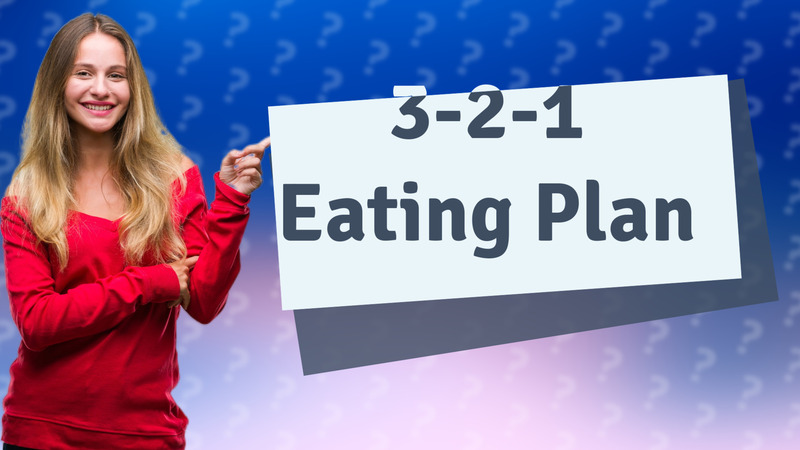 3-2-1 Eating Plan