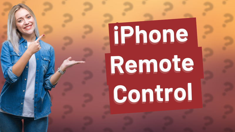 iPhone Remote Control