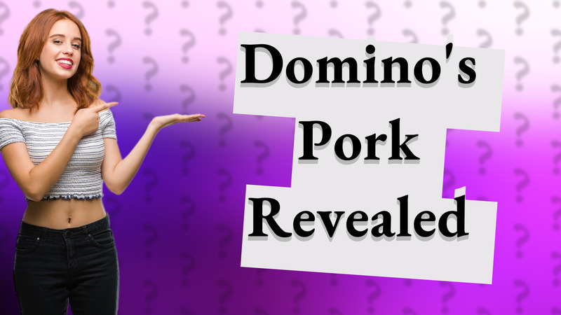 Domino's Pork Revealed