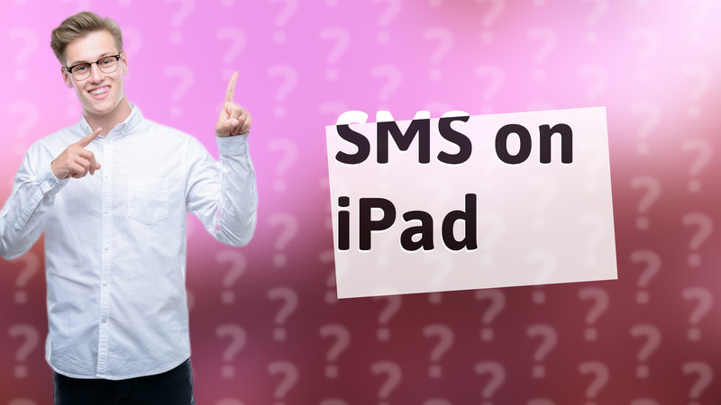 SMS on iPad