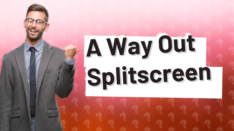A Way Out Splitscreen