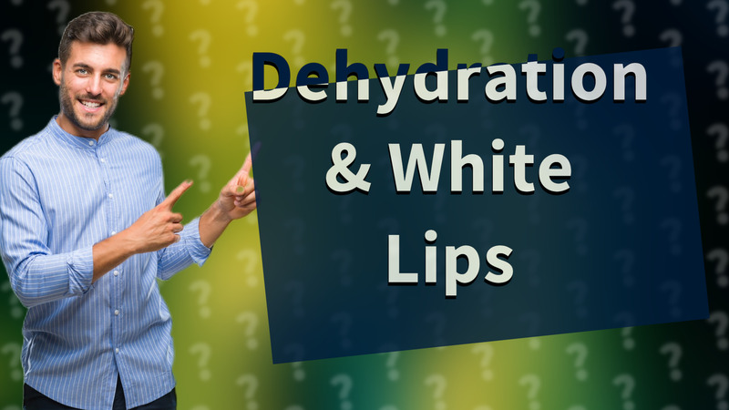Dehydration & White Lips