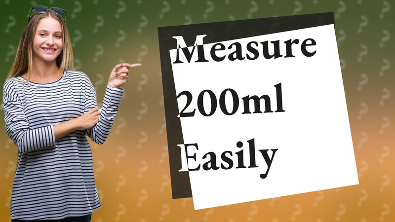 Measure 200ml Easily