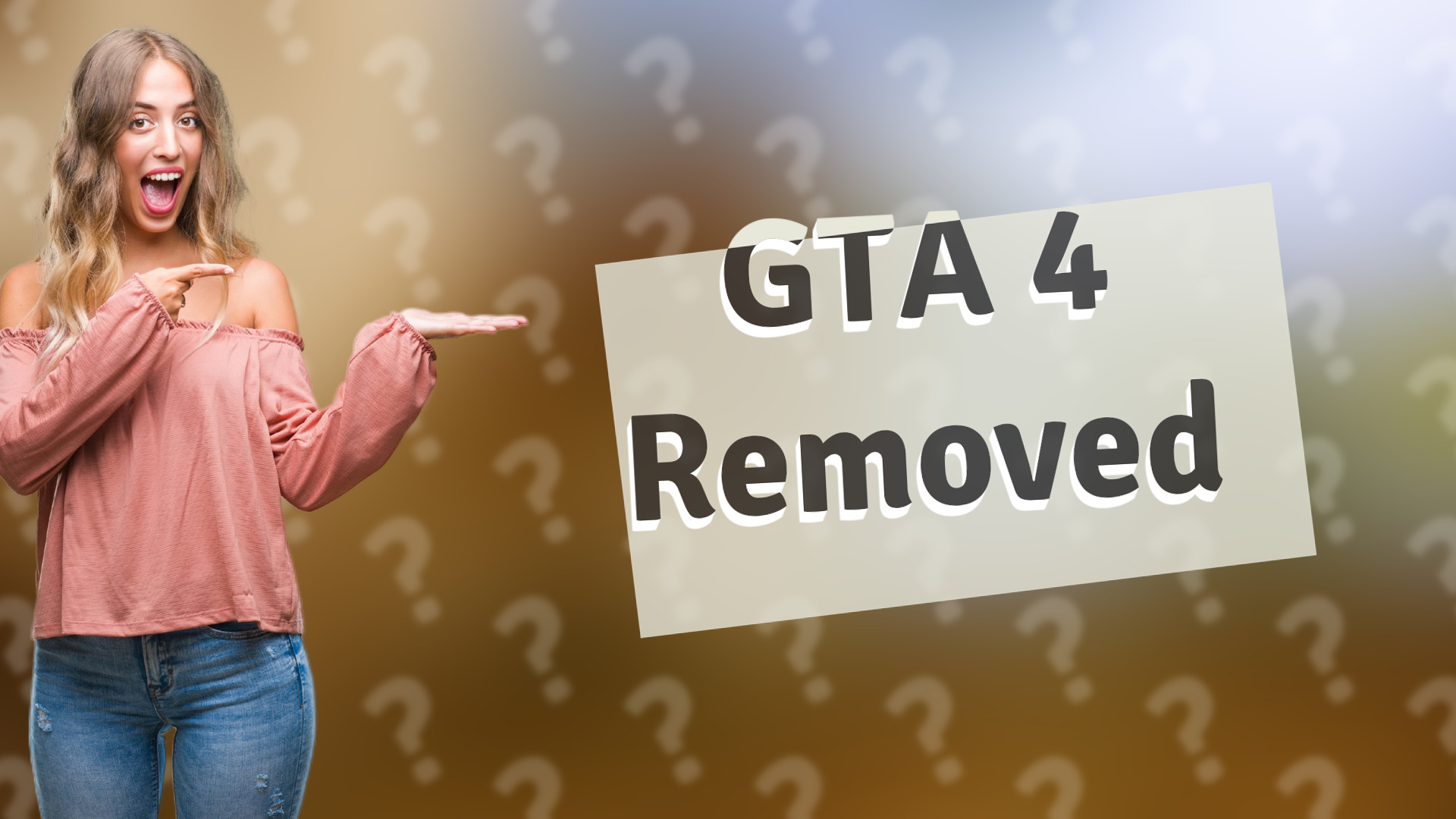GTA 4 Removed