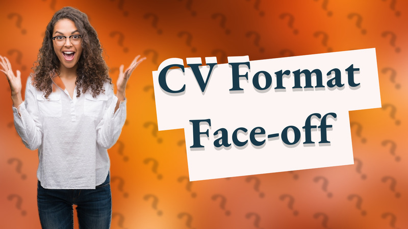 CV Format Face-off
